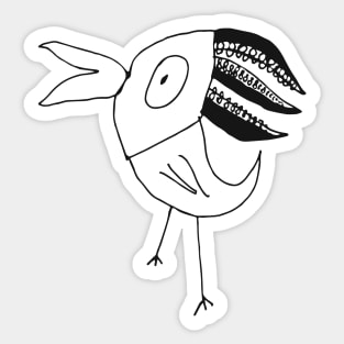 Tentacbird Sticker